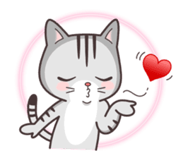 Joker! American short hair Mofu 2 sticker #6858626