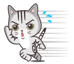 Joker! American short hair Mofu 2 sticker #6858627