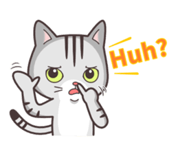 Joker! American short hair Mofu 2 sticker #6858629