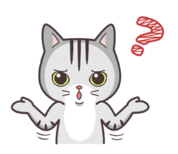 Joker! American short hair Mofu 2 sticker #6858630