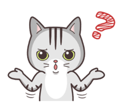 Joker! American short hair Mofu 2 sticker #6858630