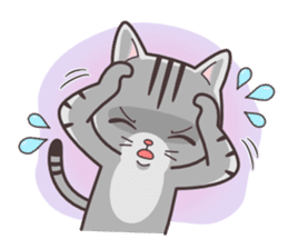 Joker! American short hair Mofu 2 sticker #6858634