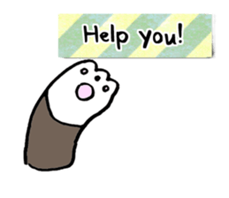 buchiko and buchio English version sticker #6858770