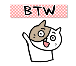 buchiko and buchio English version sticker #6858788