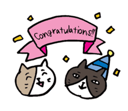 buchiko and buchio English version sticker #6858799