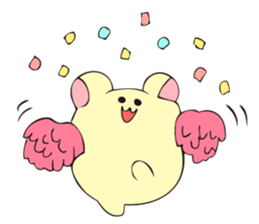 Hamumin of a hamster sticker #6859080