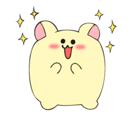 Hamumin of a hamster sticker #6859081