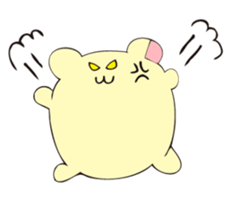 Hamumin of a hamster sticker #6859089