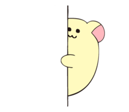 Hamumin of a hamster sticker #6859096