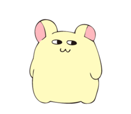 Hamumin of a hamster sticker #6859099