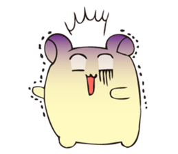 Hamumin of a hamster sticker #6859101