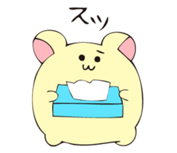 Hamumin of a hamster sticker #6859109