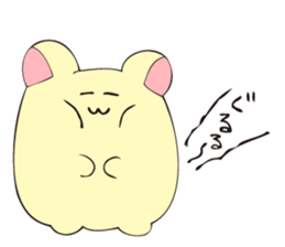Hamumin of a hamster sticker #6859110