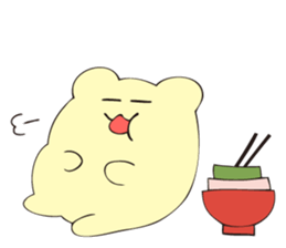Hamumin of a hamster sticker #6859111