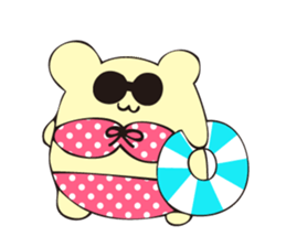 Hamumin of a hamster sticker #6859112