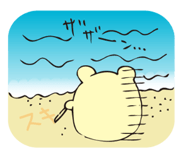 Hamumin of a hamster sticker #6859118