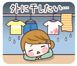 Cute housewife 2 sticker #6859205