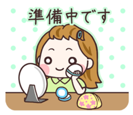 Cute housewife 2 sticker #6859213