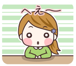 Cute housewife 2 sticker #6859236