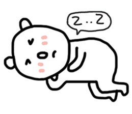 Cute Teddy Bear by ngingi sticker #6859283