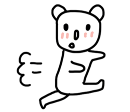 Cute Teddy Bear by ngingi sticker #6859287