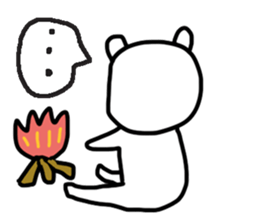 Cute Teddy Bear by ngingi sticker #6859289