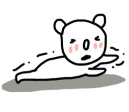 Cute Teddy Bear by ngingi sticker #6859290