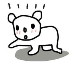 Cute Teddy Bear by ngingi sticker #6859291