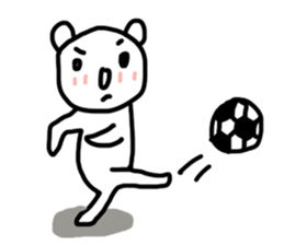 Cute Teddy Bear by ngingi sticker #6859293