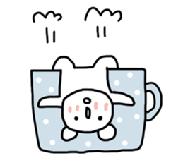 Cute Teddy Bear by ngingi sticker #6859296