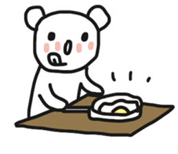 Cute Teddy Bear by ngingi sticker #6859308