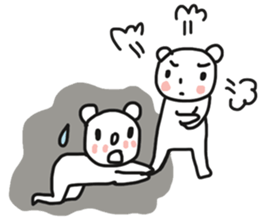 Cute Teddy Bear by ngingi sticker #6859313