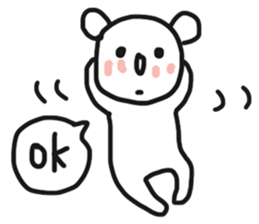 Cute Teddy Bear by ngingi sticker #6859315