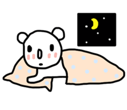 Cute Teddy Bear by ngingi sticker #6859319