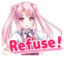 Various refusal !(MOE)<English> sticker #6859349