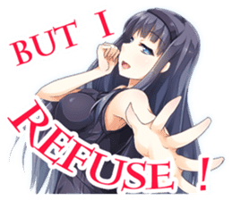 Various refusal !(MOE)<English> sticker #6859352