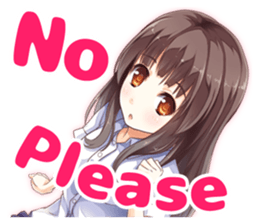 Various refusal !(MOE)<English> sticker #6859353