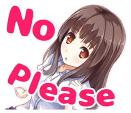 Various refusal !(MOE)<English> sticker #6859353