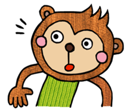 Monkey special ! sticker #6859443