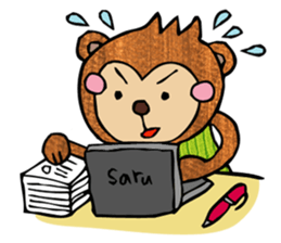 Monkey special ! sticker #6859444