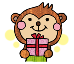 Monkey special ! sticker #6859448