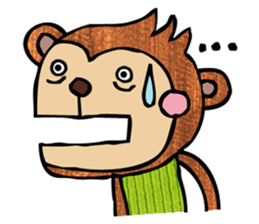 Monkey special ! sticker #6859458