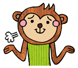 Monkey special ! sticker #6859463
