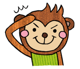 Monkey special ! sticker #6859472