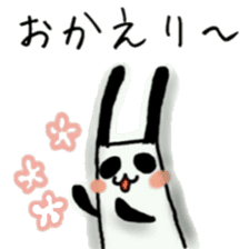 Daily life's Sticker of a rabbit panda6 sticker #6859748