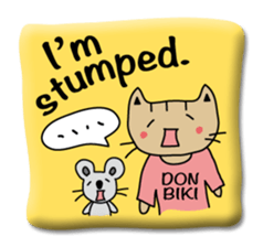 Japanese cat seal sticker #6860196