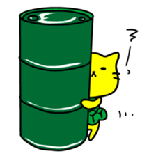 THE YELLOW CAT -Go to Survival game3- sticker #6860303