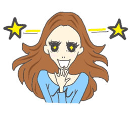 just for mimi sticker #6860670