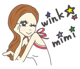 just for mimi sticker #6860671