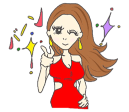 just for mimi sticker #6860675